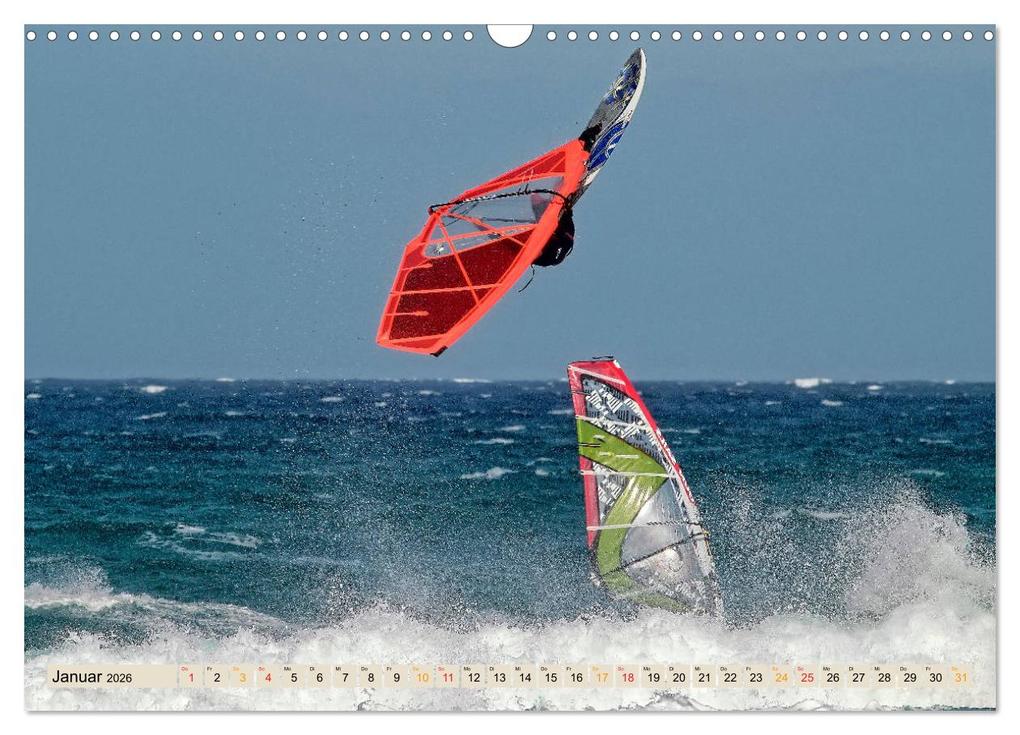 Weitere Ansicht: Windsurfing - extrem cool (Wandkalender 2026 DIN A3 quer), CALVENDO Monatskalender | Peter Roder, Calvendo