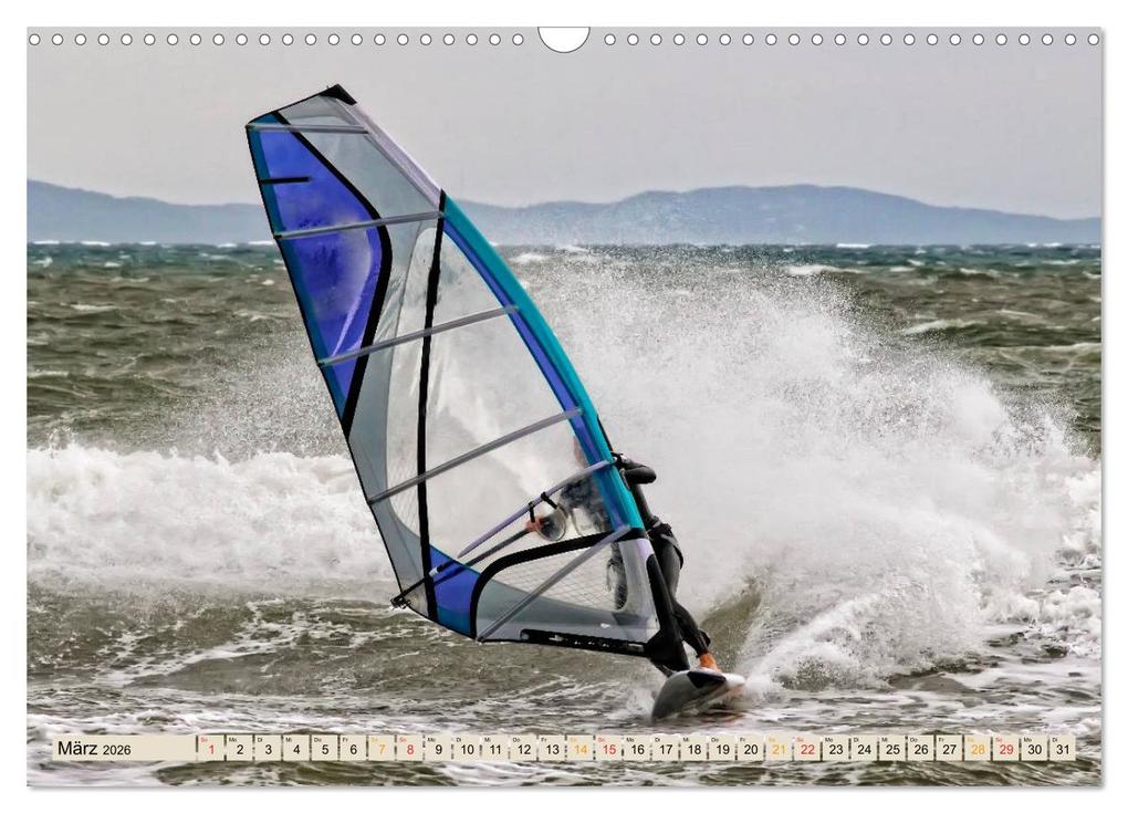 Weitere Ansicht: Windsurfing - extrem cool (Wandkalender 2026 DIN A3 quer), CALVENDO Monatskalender | Peter Roder, Calvendo