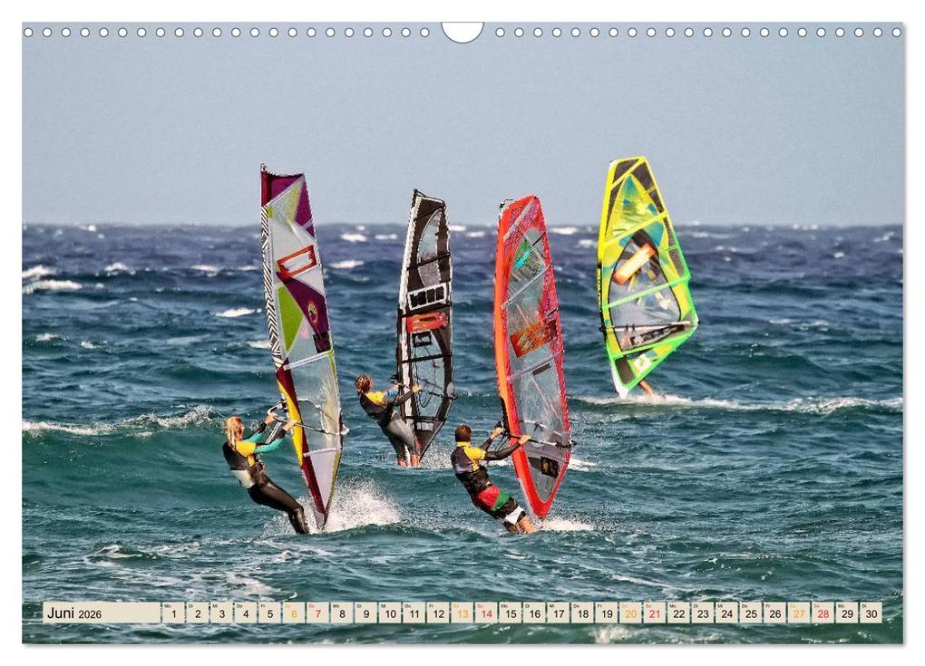 Weitere Ansicht: Windsurfing - extrem cool (Wandkalender 2026 DIN A3 quer), CALVENDO Monatskalender | Peter Roder, Calvendo