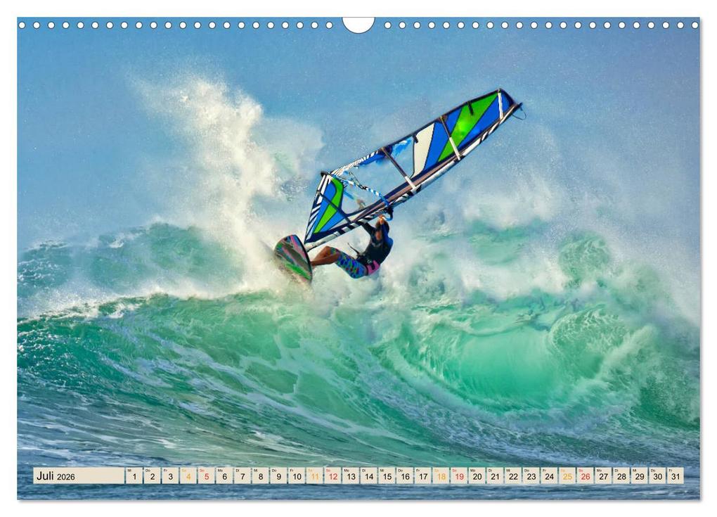 Weitere Ansicht: Windsurfing - extrem cool (Wandkalender 2026 DIN A3 quer), CALVENDO Monatskalender | Peter Roder, Calvendo
