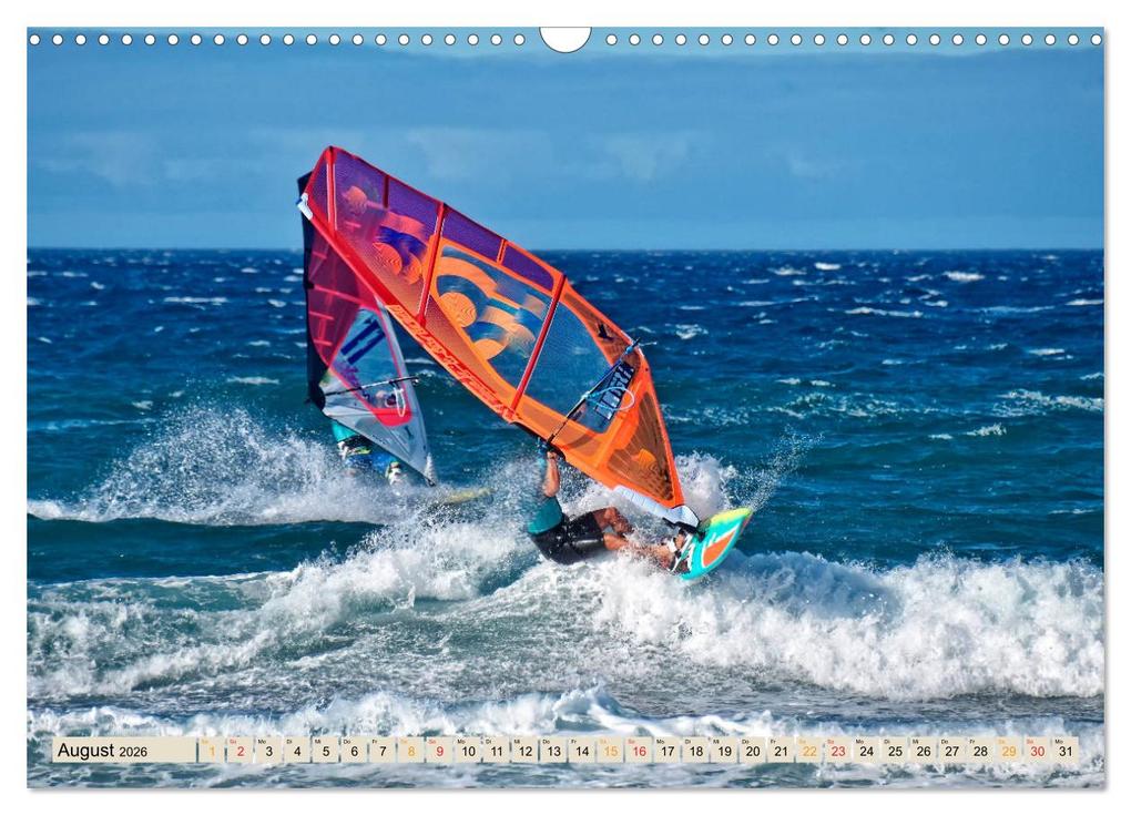 Weitere Ansicht: Windsurfing - extrem cool (Wandkalender 2026 DIN A3 quer), CALVENDO Monatskalender | Peter Roder, Calvendo