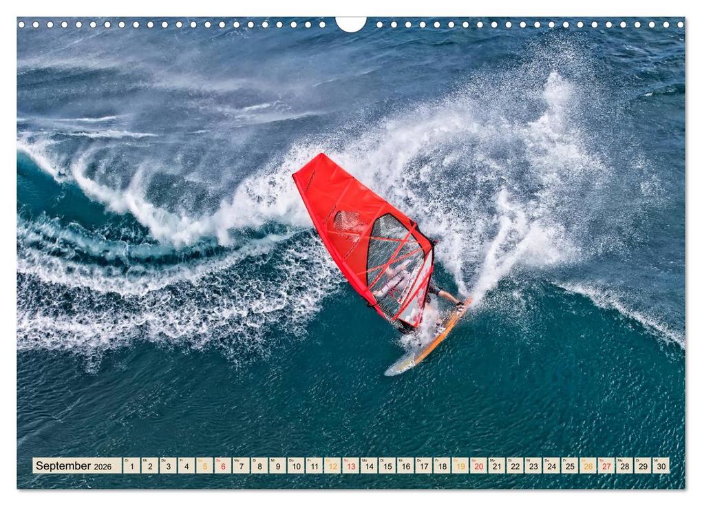 Weitere Ansicht: Windsurfing - extrem cool (Wandkalender 2026 DIN A3 quer), CALVENDO Monatskalender | Peter Roder, Calvendo