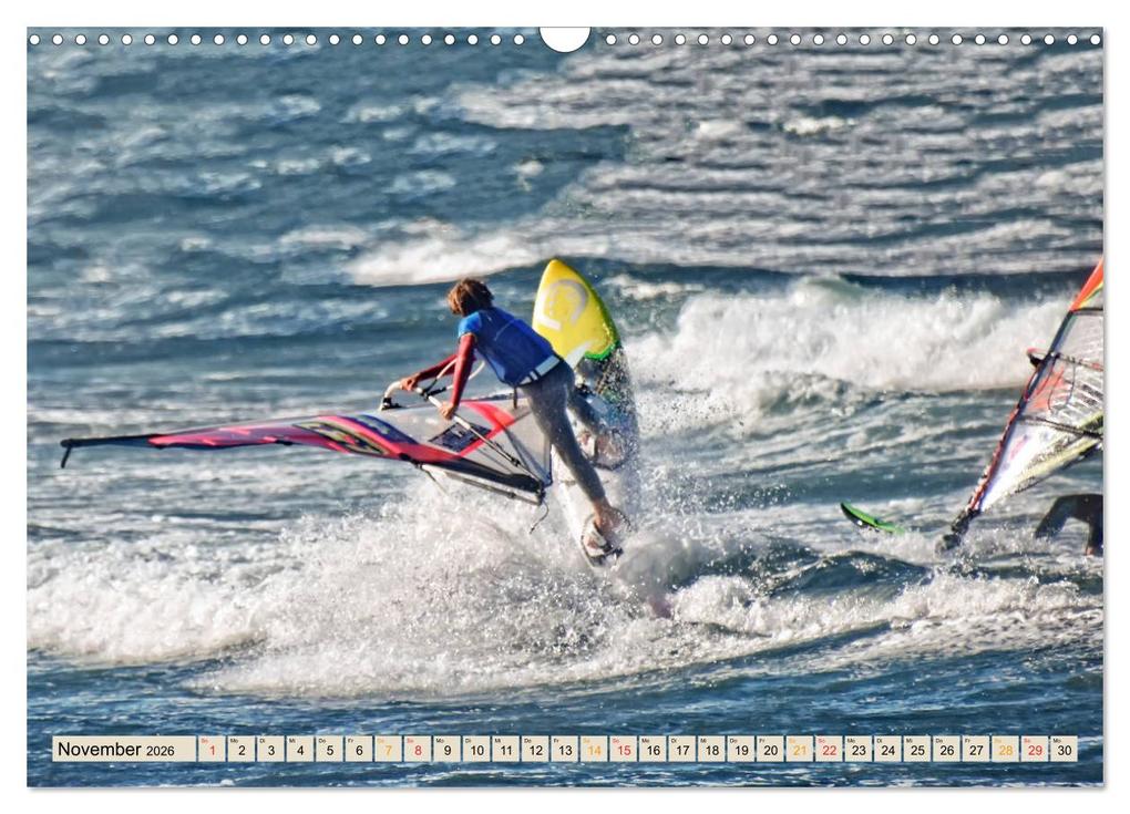 Weitere Ansicht: Windsurfing - extrem cool (Wandkalender 2026 DIN A3 quer), CALVENDO Monatskalender | Peter Roder, Calvendo