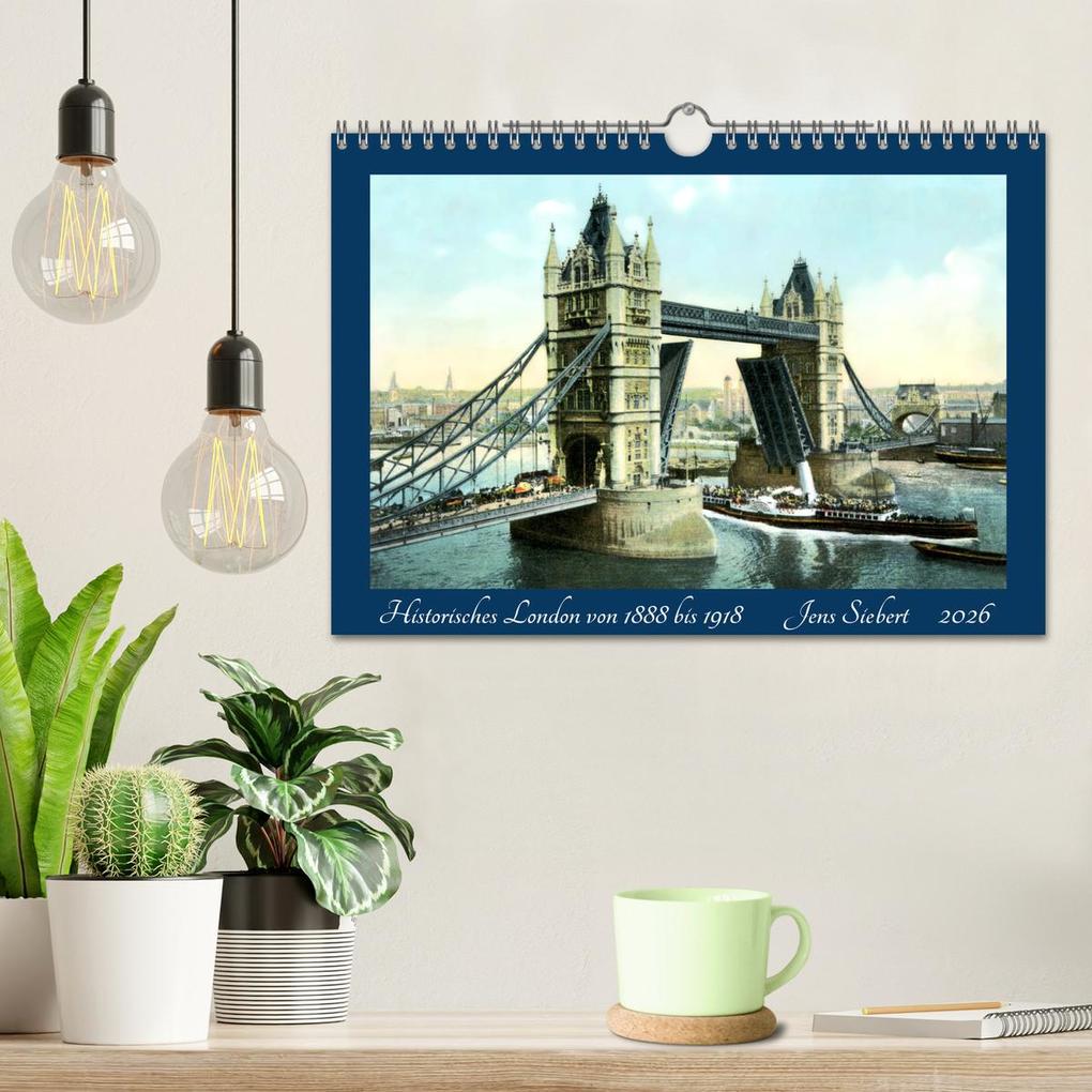 Weitere Ansicht: Historisches London von 1888 bis 1918 (Wandkalender 2026 DIN A4 quer), CALVENDO Monatskalender | Jens Siebert, Calvendo