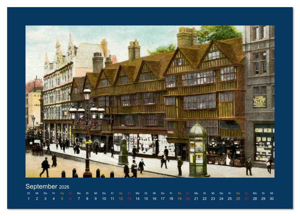 Weitere Ansicht: Historisches London von 1888 bis 1918 (Wandkalender 2026 DIN A4 quer), CALVENDO Monatskalender | Jens Siebert, Calvendo