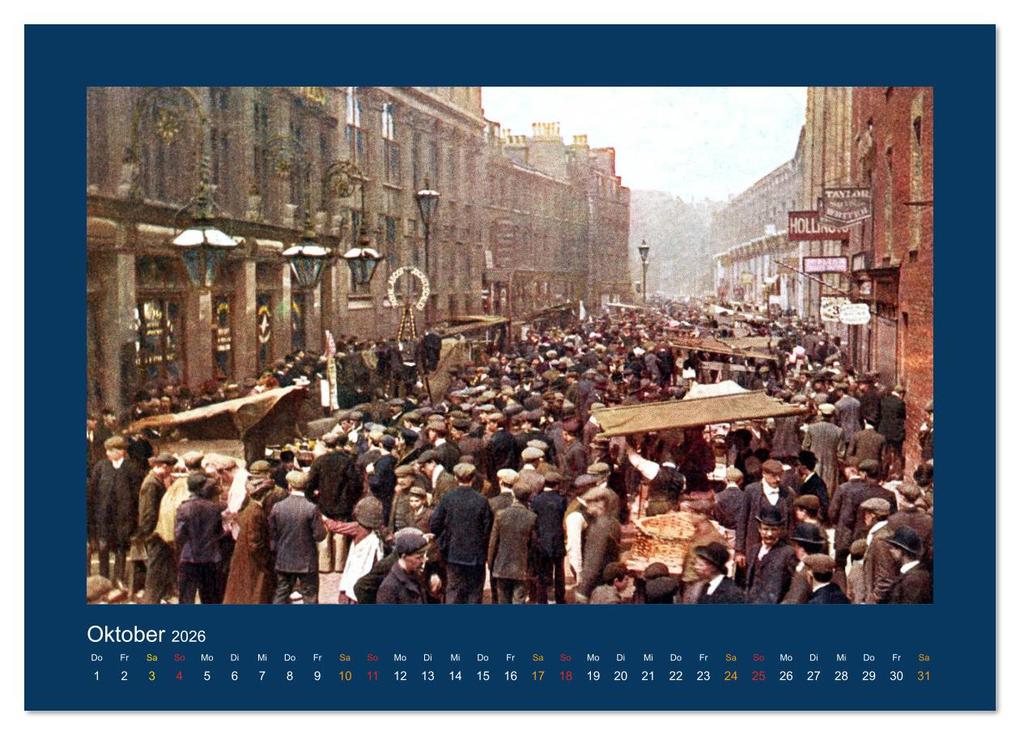 Weitere Ansicht: Historisches London von 1888 bis 1918 (Wandkalender 2026 DIN A4 quer), CALVENDO Monatskalender | Jens Siebert, Calvendo