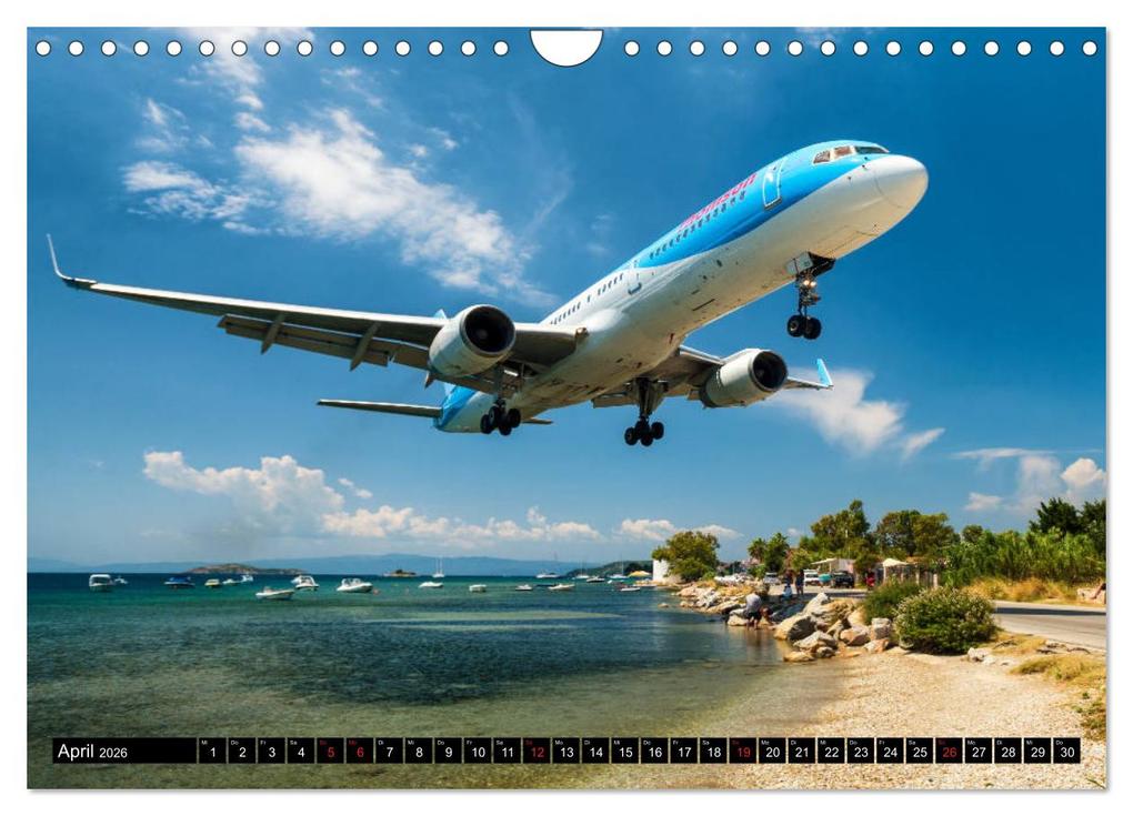 Weitere Ansicht: Flugzeugkalender 2026 (Wandkalender 2026 DIN A4 quer), CALVENDO Monatskalender | Danijel Jovanovic, Calvendo