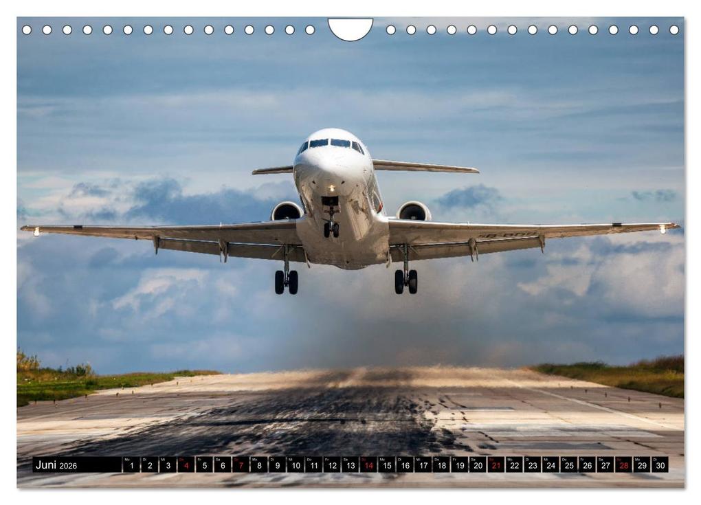 Weitere Ansicht: Flugzeugkalender 2026 (Wandkalender 2026 DIN A4 quer), CALVENDO Monatskalender | Danijel Jovanovic, Calvendo