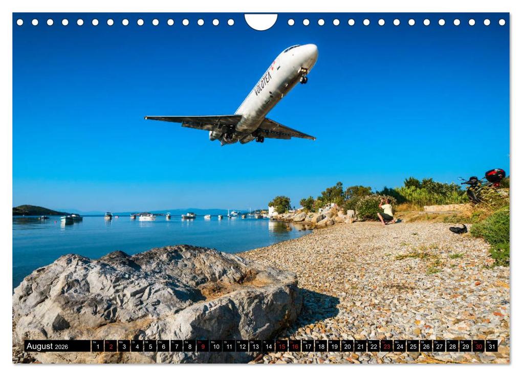 Weitere Ansicht: Flugzeugkalender 2026 (Wandkalender 2026 DIN A4 quer), CALVENDO Monatskalender | Danijel Jovanovic, Calvendo