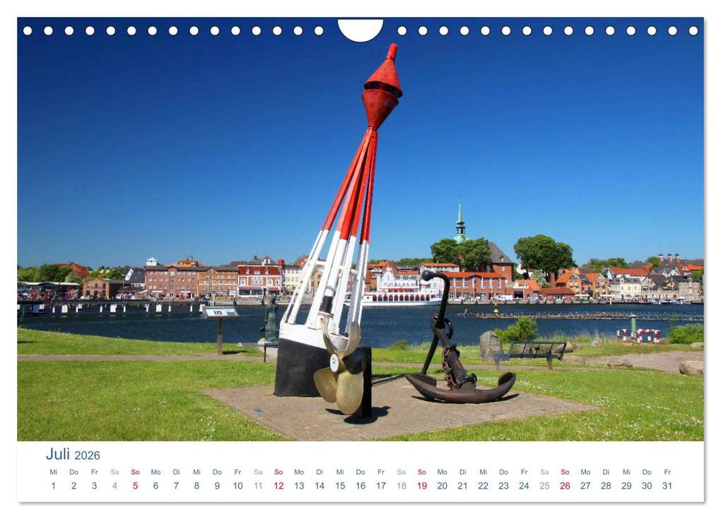 Weitere Ansicht: Kappeln 2026. Impressionen zwischen Altstadt und Schlei (Wandkalender 2026 DIN A4 quer), CALVENDO Monatskalender | Steffani Lehmann, Calvendo