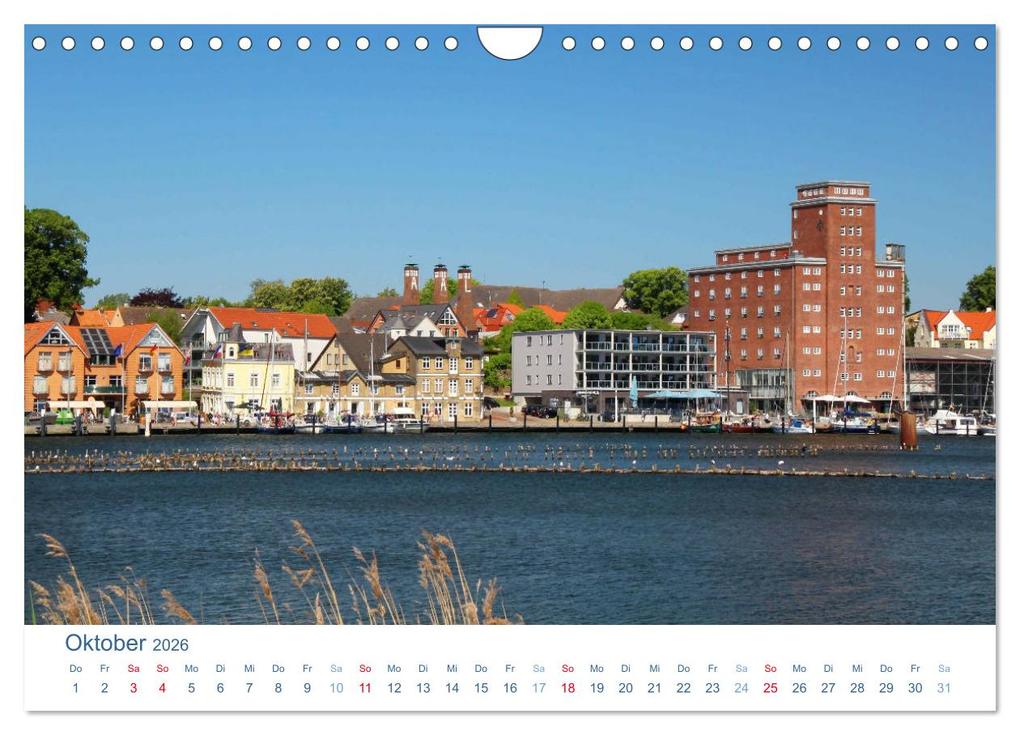 Weitere Ansicht: Kappeln 2026. Impressionen zwischen Altstadt und Schlei (Wandkalender 2026 DIN A4 quer), CALVENDO Monatskalender | Steffani Lehmann, Calvendo