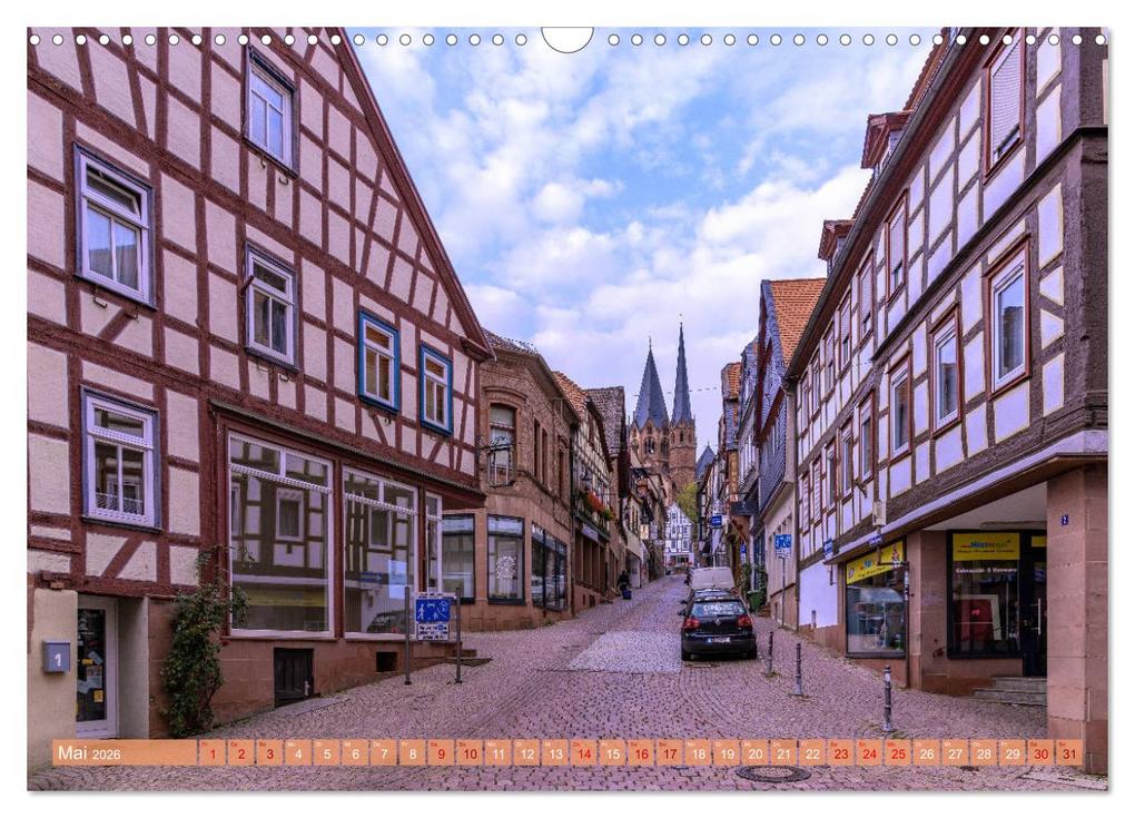 Weitere Ansicht: Gelnhausen Inside (Wandkalender 2026 DIN A3 quer), CALVENDO Monatskalender | Claus Eckerlin, Calvendo