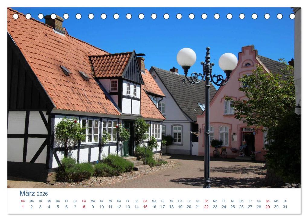 Weitere Ansicht: Kappeln 2026. Impressionen zwischen Altstadt und Schlei (Tischkalender 2026 DIN A5 quer), CALVENDO Monatskalender | Steffani Lehmann, Calvendo