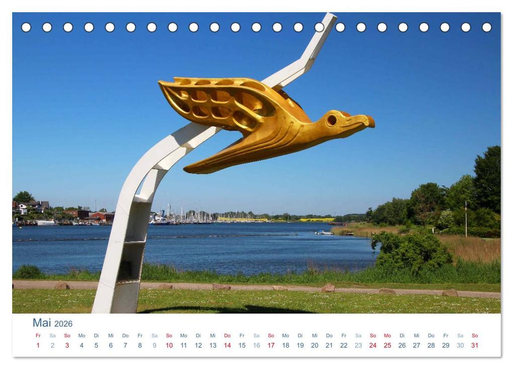 Weitere Ansicht: Kappeln 2026. Impressionen zwischen Altstadt und Schlei (Tischkalender 2026 DIN A5 quer), CALVENDO Monatskalender | Steffani Lehmann, Calvendo