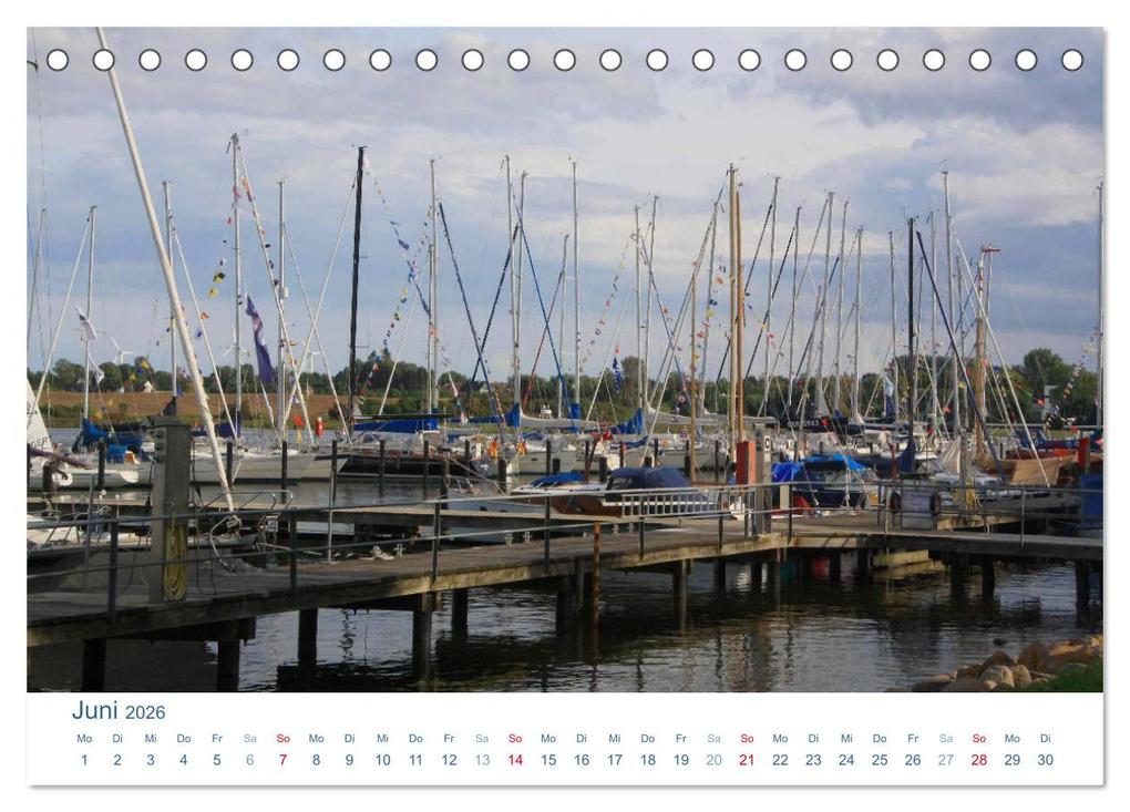 Weitere Ansicht: Kappeln 2026. Impressionen zwischen Altstadt und Schlei (Tischkalender 2026 DIN A5 quer), CALVENDO Monatskalender | Steffani Lehmann, Calvendo