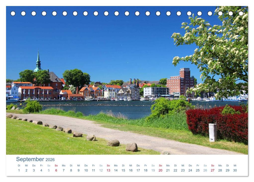 Weitere Ansicht: Kappeln 2026. Impressionen zwischen Altstadt und Schlei (Tischkalender 2026 DIN A5 quer), CALVENDO Monatskalender | Steffani Lehmann, Calvendo