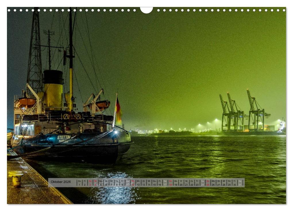 Weitere Ansicht: Auch das ist der Hamburger Hafen (Wandkalender 2026 DIN A3 quer), CALVENDO Monatskalender | Jürgen Muß, Calvendo