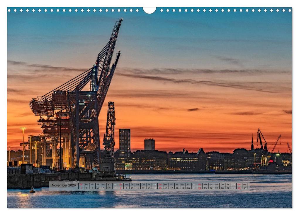 Weitere Ansicht: Auch das ist der Hamburger Hafen (Wandkalender 2026 DIN A3 quer), CALVENDO Monatskalender | Jürgen Muß, Calvendo