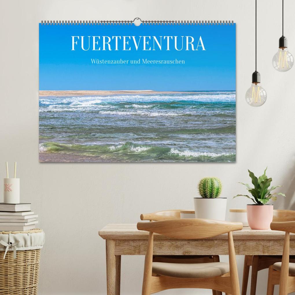Weitere Ansicht: Fuerteventura - Wüstenzauber und Meeresrauschen (Wandkalender 2026 DIN A2 quer), CALVENDO Monatskalender | Dieter Meyer, Calvendo
