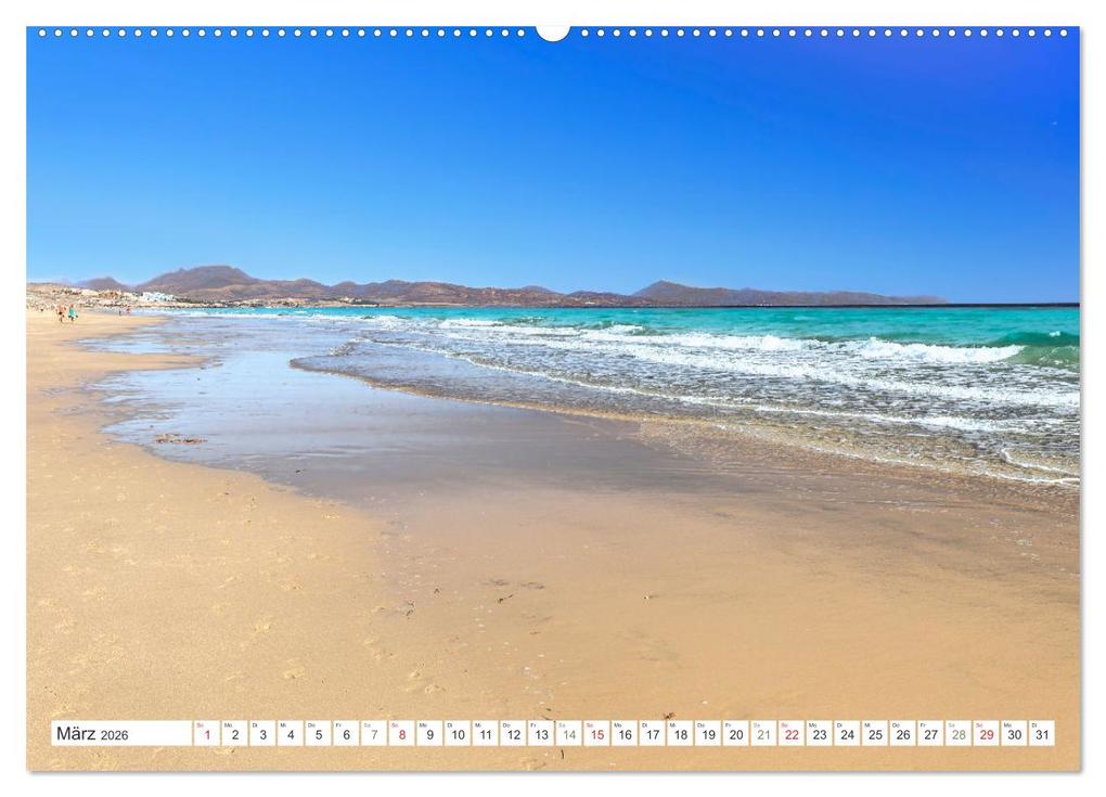 Weitere Ansicht: Fuerteventura - Wüstenzauber und Meeresrauschen (Wandkalender 2026 DIN A2 quer), CALVENDO Monatskalender | Dieter Meyer, Calvendo