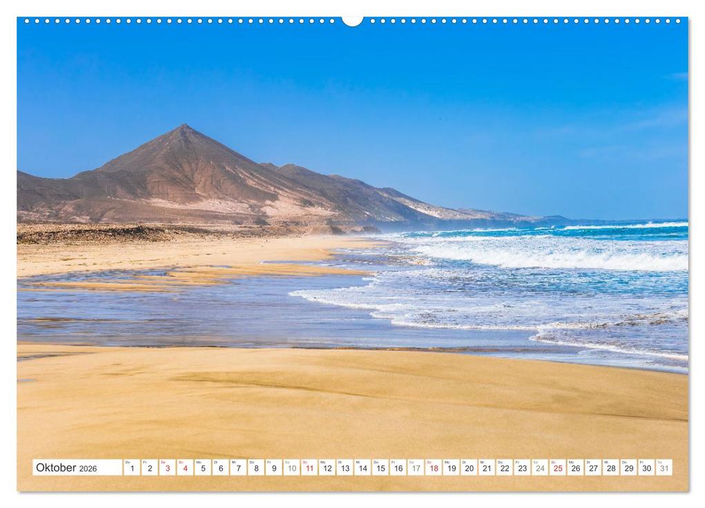 Weitere Ansicht: Fuerteventura - Wüstenzauber und Meeresrauschen (Wandkalender 2026 DIN A2 quer), CALVENDO Monatskalender | Dieter Meyer, Calvendo