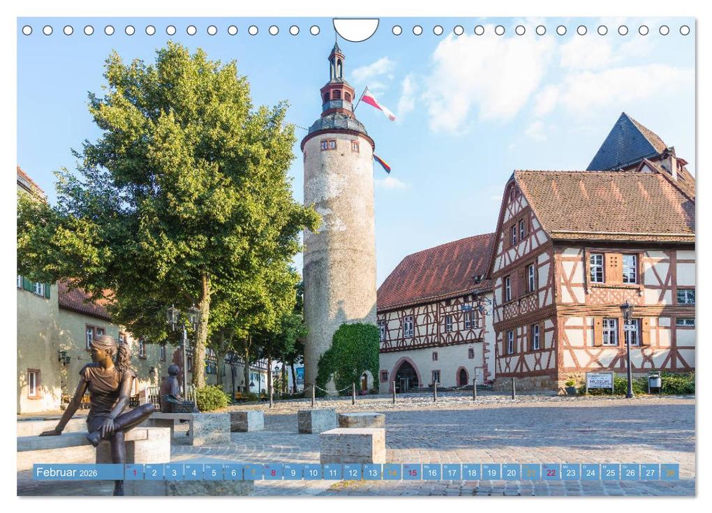 Weitere Ansicht: Main-Tauber-Romantik (Wandkalender 2026 DIN A4 quer), CALVENDO Monatskalender | Hanna Wagner, Calvendo