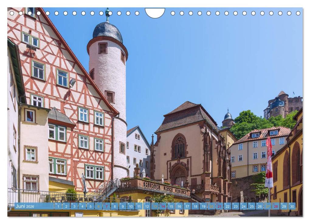Weitere Ansicht: Main-Tauber-Romantik (Wandkalender 2026 DIN A4 quer), CALVENDO Monatskalender | Hanna Wagner, Calvendo