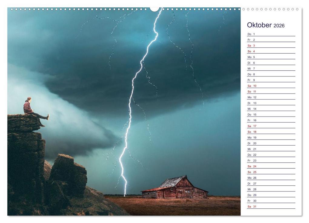 Weitere Ansicht: Faszination Blitze beeindruckende Fotos (hochwertiger Premium Wandkalender 2026 DIN A2 quer), Kunstdruck in Hochglanz | Stefan Widerstein - SteWi.info, Calvendo