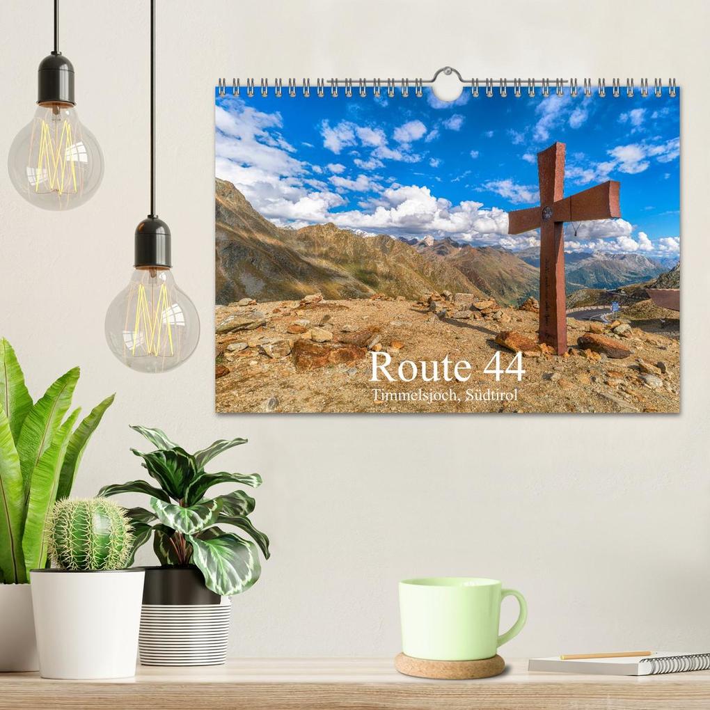 Weitere Ansicht: Route 44. Timmelsjoch, Südtirol (Wandkalender 2026 DIN A4 quer), CALVENDO Monatskalender | studio-fifty-five, Ulrich Männel, Calvendo, Studio-Fifty-Five Männel