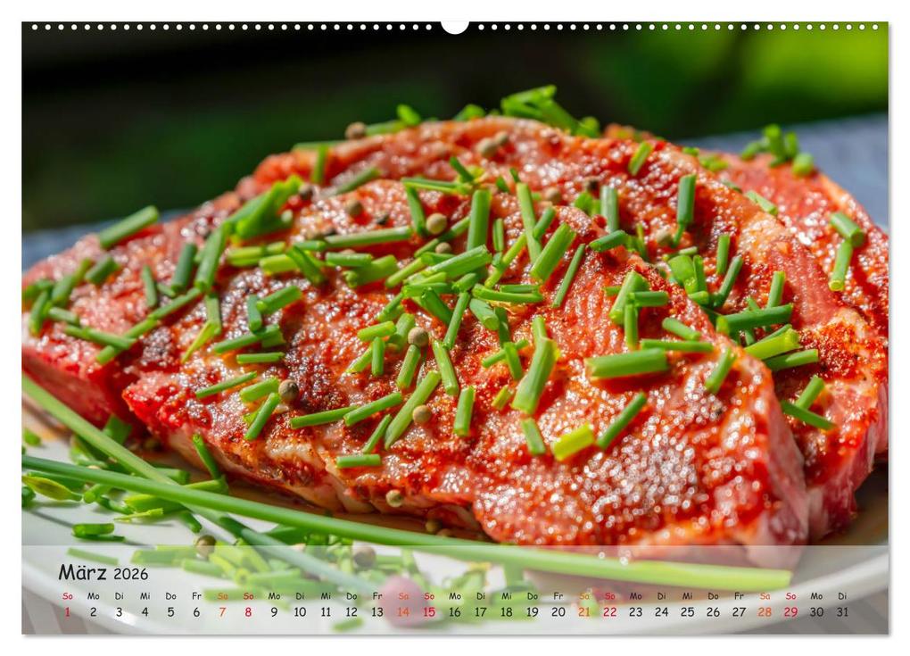 Weitere Ansicht: BBQ - Smoker Für Fleisch und Gemüse (Wandkalender 2026 DIN A2 quer), CALVENDO Monatskalender | Sven Sommer Fotografie, Calvendo