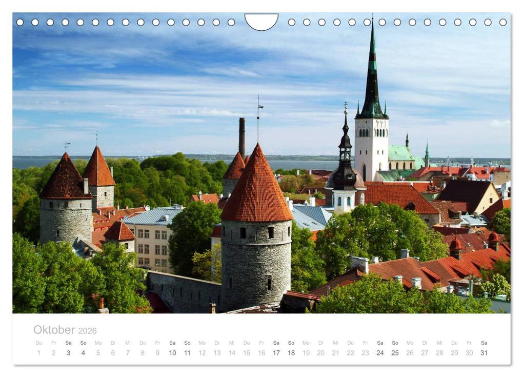 Weitere Ansicht: Hafenstädte der Ostsee (Wandkalender 2026 DIN A4 quer), CALVENDO Monatskalender | Calvendo, Eberhard Petzold