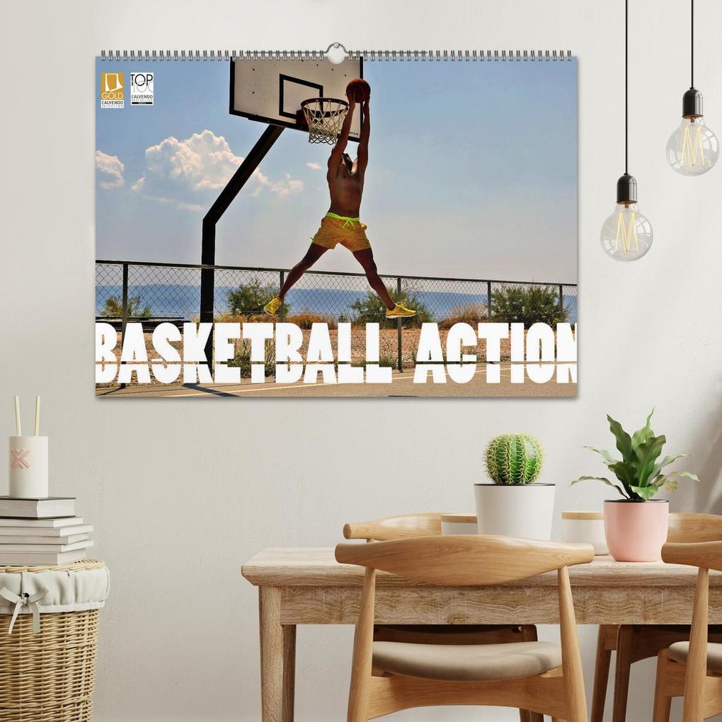 Weitere Ansicht: Basketball Action (Wandkalender 2026 DIN A2 quer), CALVENDO Monatskalender | Calvendo, Boris Robert
