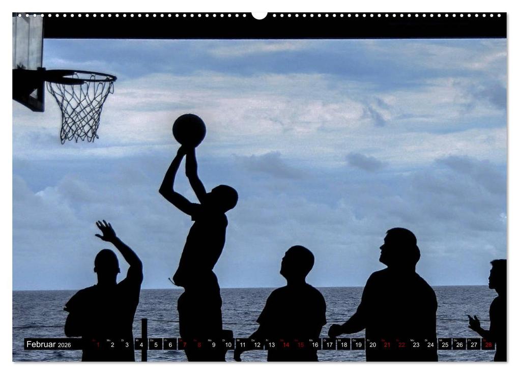Weitere Ansicht: Basketball Action (Wandkalender 2026 DIN A2 quer), CALVENDO Monatskalender | Calvendo, Boris Robert