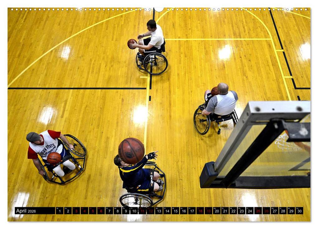 Weitere Ansicht: Basketball Action (Wandkalender 2026 DIN A2 quer), CALVENDO Monatskalender | Calvendo, Boris Robert