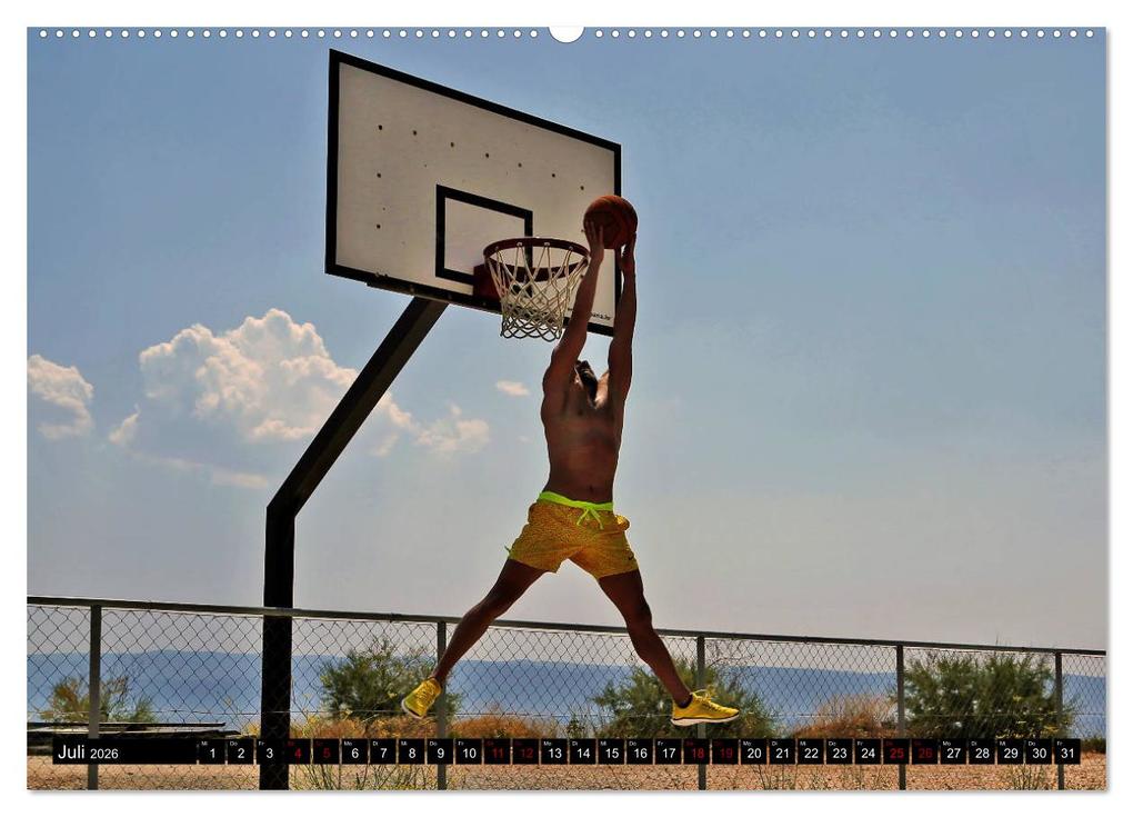 Weitere Ansicht: Basketball Action (Wandkalender 2026 DIN A2 quer), CALVENDO Monatskalender | Calvendo, Boris Robert