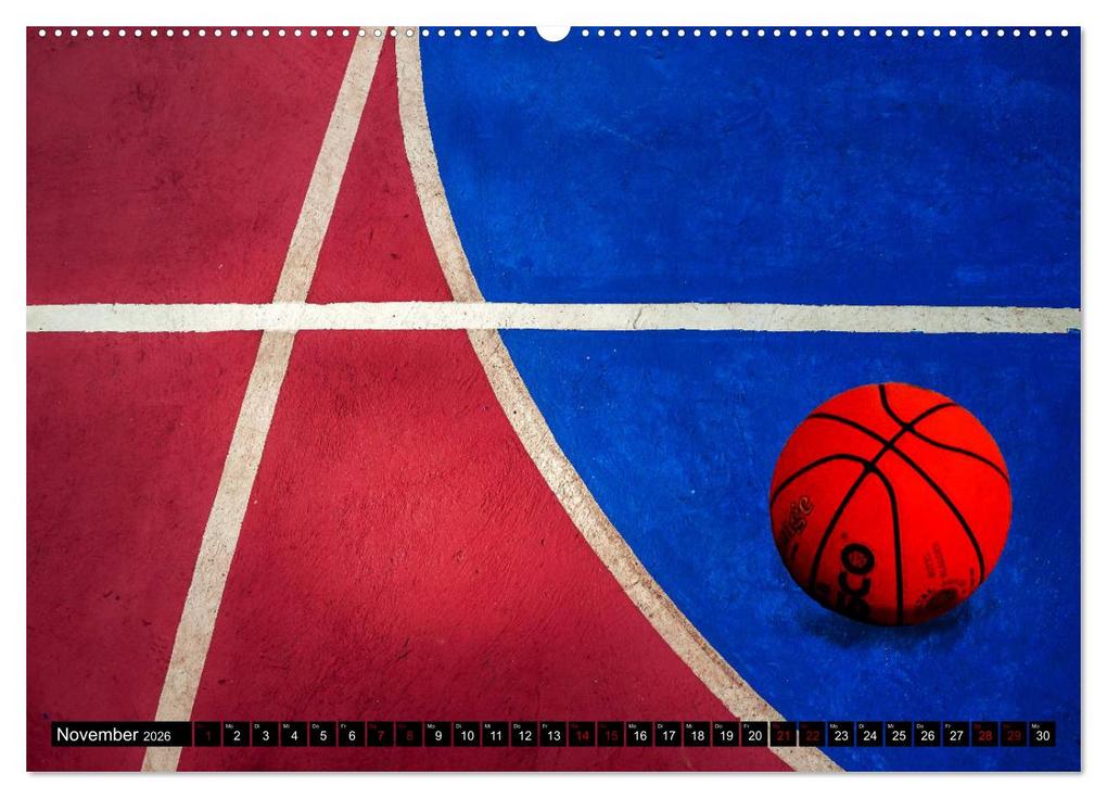 Weitere Ansicht: Basketball Action (Wandkalender 2026 DIN A2 quer), CALVENDO Monatskalender | Calvendo, Boris Robert