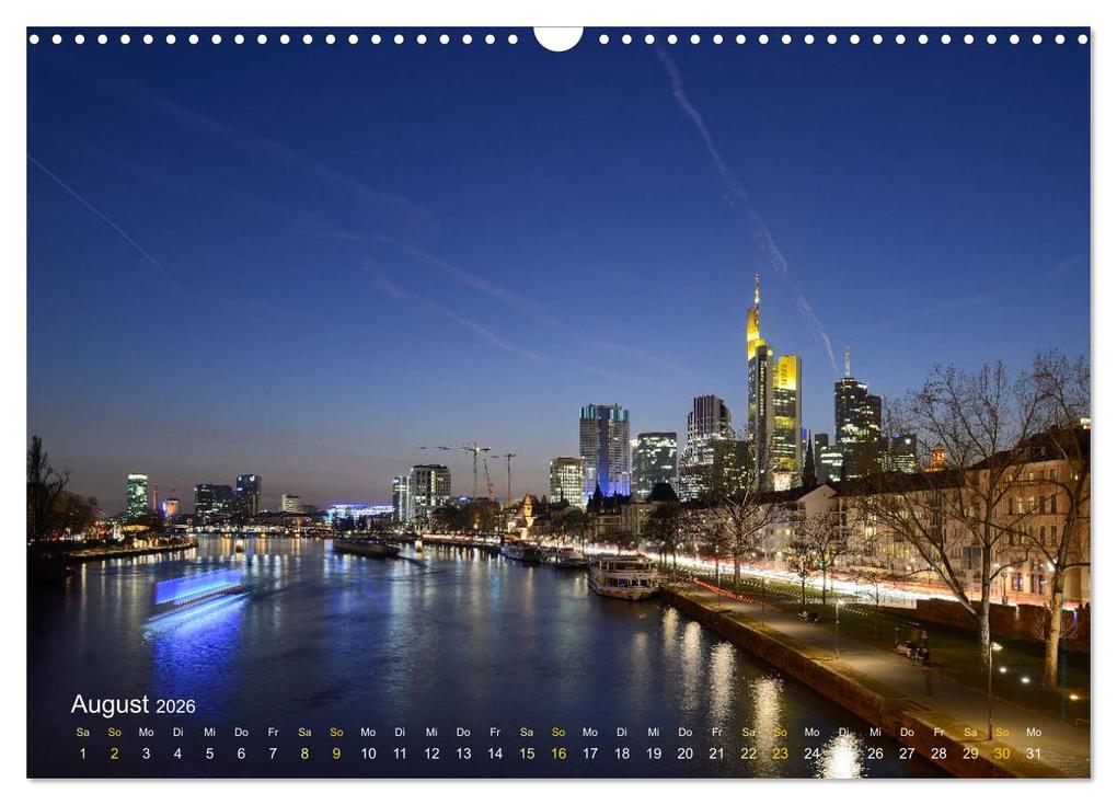 Weitere Ansicht: Faszinierendes Frankfurt - Impressionen aus der Mainmetropole (Wandkalender 2026 DIN A3 quer), CALVENDO Monatskalender | Calvendo, CreativK Hans Rodewald