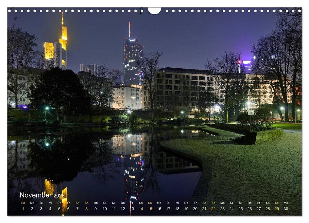 Weitere Ansicht: Faszinierendes Frankfurt - Impressionen aus der Mainmetropole (Wandkalender 2026 DIN A3 quer), CALVENDO Monatskalender | Calvendo, CreativK Hans Rodewald