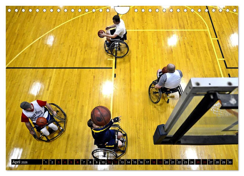 Weitere Ansicht: Basketball Action (Wandkalender 2026 DIN A4 quer), CALVENDO Monatskalender | Calvendo, Boris Robert