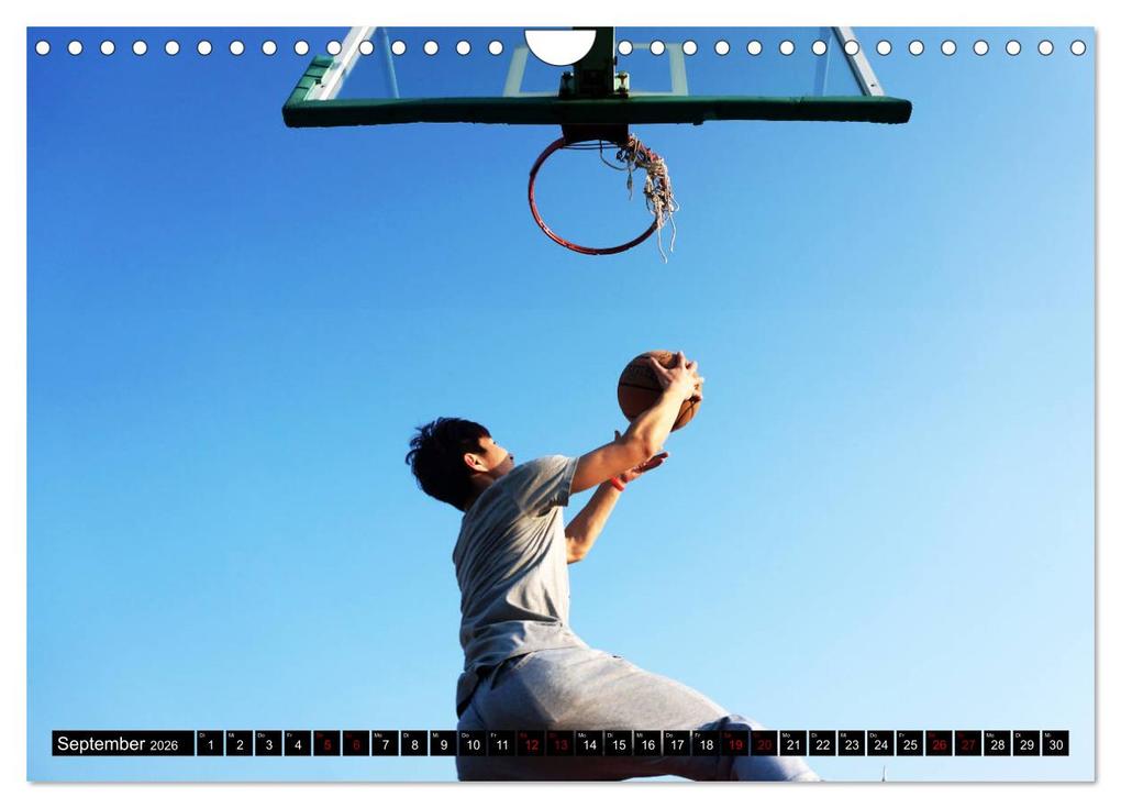 Weitere Ansicht: Basketball Action (Wandkalender 2026 DIN A4 quer), CALVENDO Monatskalender | Calvendo, Boris Robert