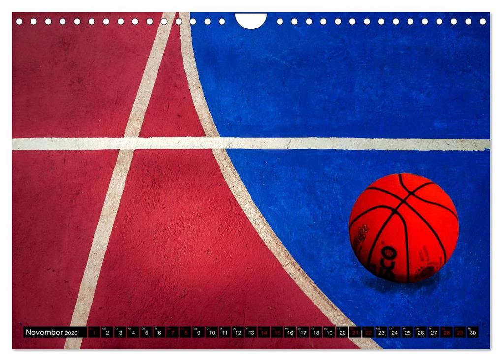 Weitere Ansicht: Basketball Action (Wandkalender 2026 DIN A4 quer), CALVENDO Monatskalender | Calvendo, Boris Robert