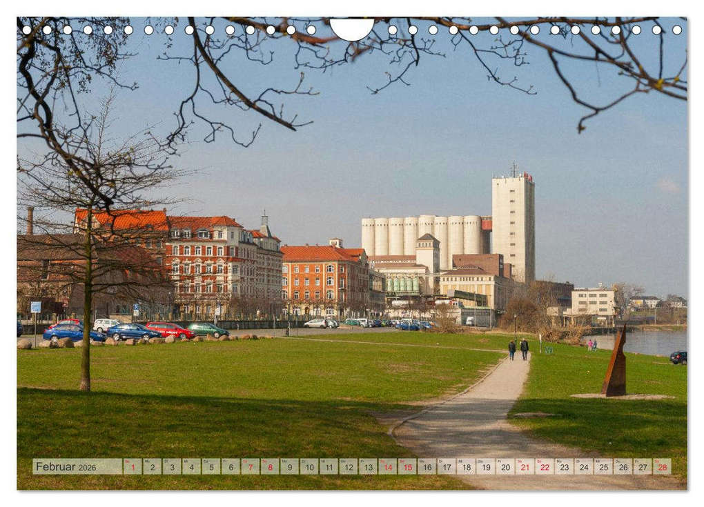 Weitere Ansicht: Unterwegs in Riesa (Wandkalender 2026 DIN A4 quer), CALVENDO Monatskalender | Birgit Harriette Seifert, Calvendo