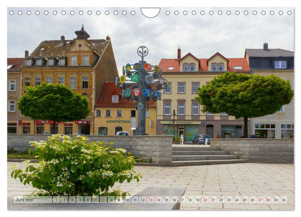 Weitere Ansicht: Unterwegs in Riesa (Wandkalender 2026 DIN A4 quer), CALVENDO Monatskalender | Birgit Harriette Seifert, Calvendo