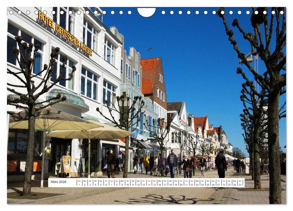 Weitere Ansicht: Travemünde in der Lübecker Bucht (Wandkalender 2026 DIN A4 quer), CALVENDO Monatskalender | Tanja Riedel, Calvendo