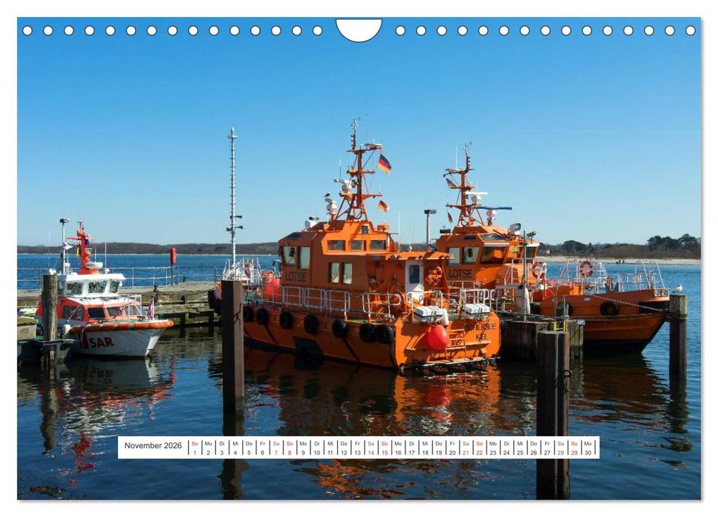 Weitere Ansicht: Travemünde in der Lübecker Bucht (Wandkalender 2026 DIN A4 quer), CALVENDO Monatskalender | Tanja Riedel, Calvendo