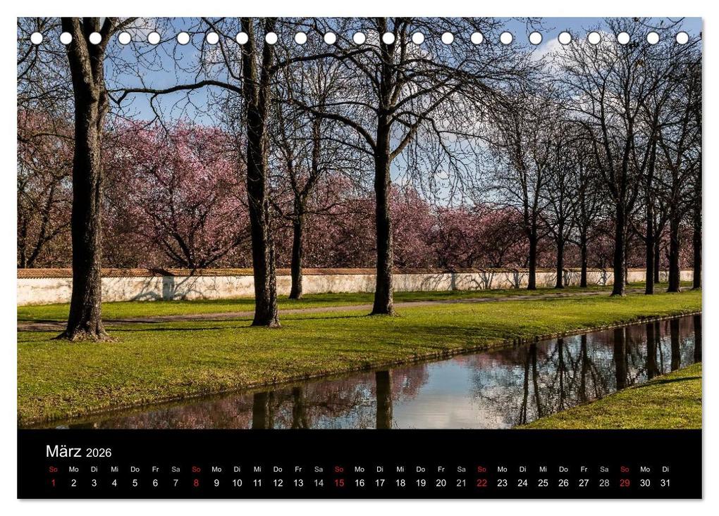 Weitere Ansicht: Schwetzingen - Ein Spaziergang durch die Perle der Kurpfalz (Tischkalender 2026 DIN A5 quer), CALVENDO Monatskalender | Axel Matthies, Calvendo