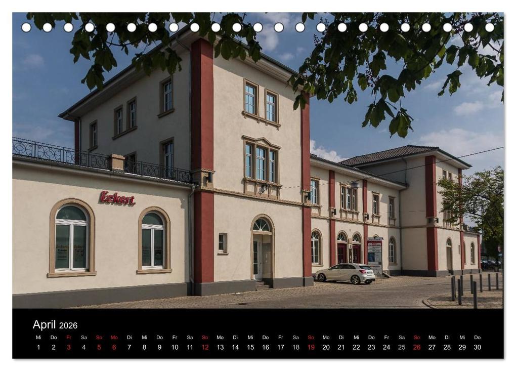 Weitere Ansicht: Schwetzingen - Ein Spaziergang durch die Perle der Kurpfalz (Tischkalender 2026 DIN A5 quer), CALVENDO Monatskalender | Axel Matthies, Calvendo