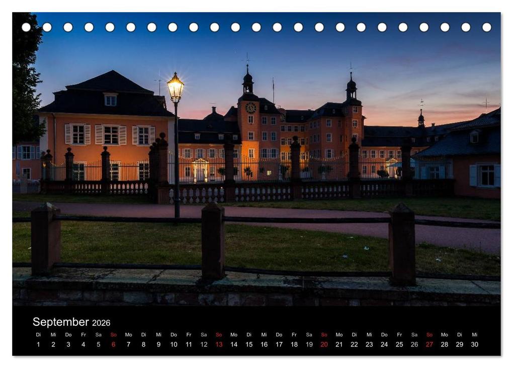 Weitere Ansicht: Schwetzingen - Ein Spaziergang durch die Perle der Kurpfalz (Tischkalender 2026 DIN A5 quer), CALVENDO Monatskalender | Axel Matthies, Calvendo