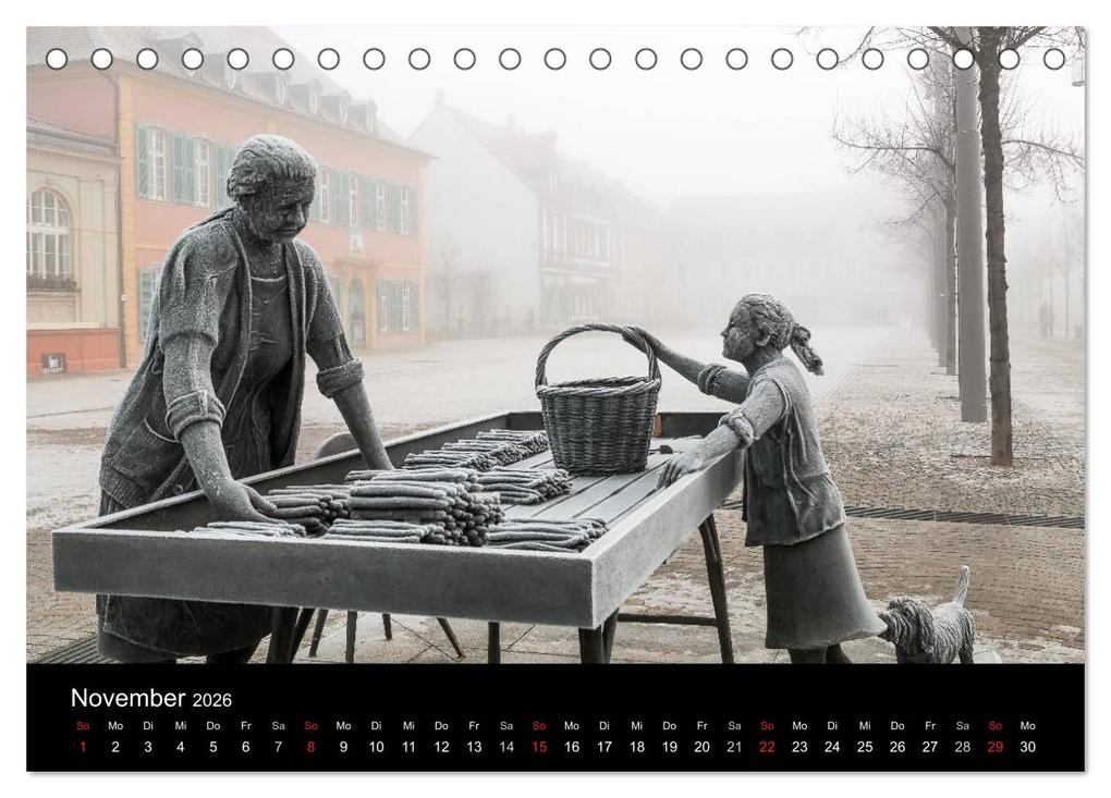 Weitere Ansicht: Schwetzingen - Ein Spaziergang durch die Perle der Kurpfalz (Tischkalender 2026 DIN A5 quer), CALVENDO Monatskalender | Axel Matthies, Calvendo