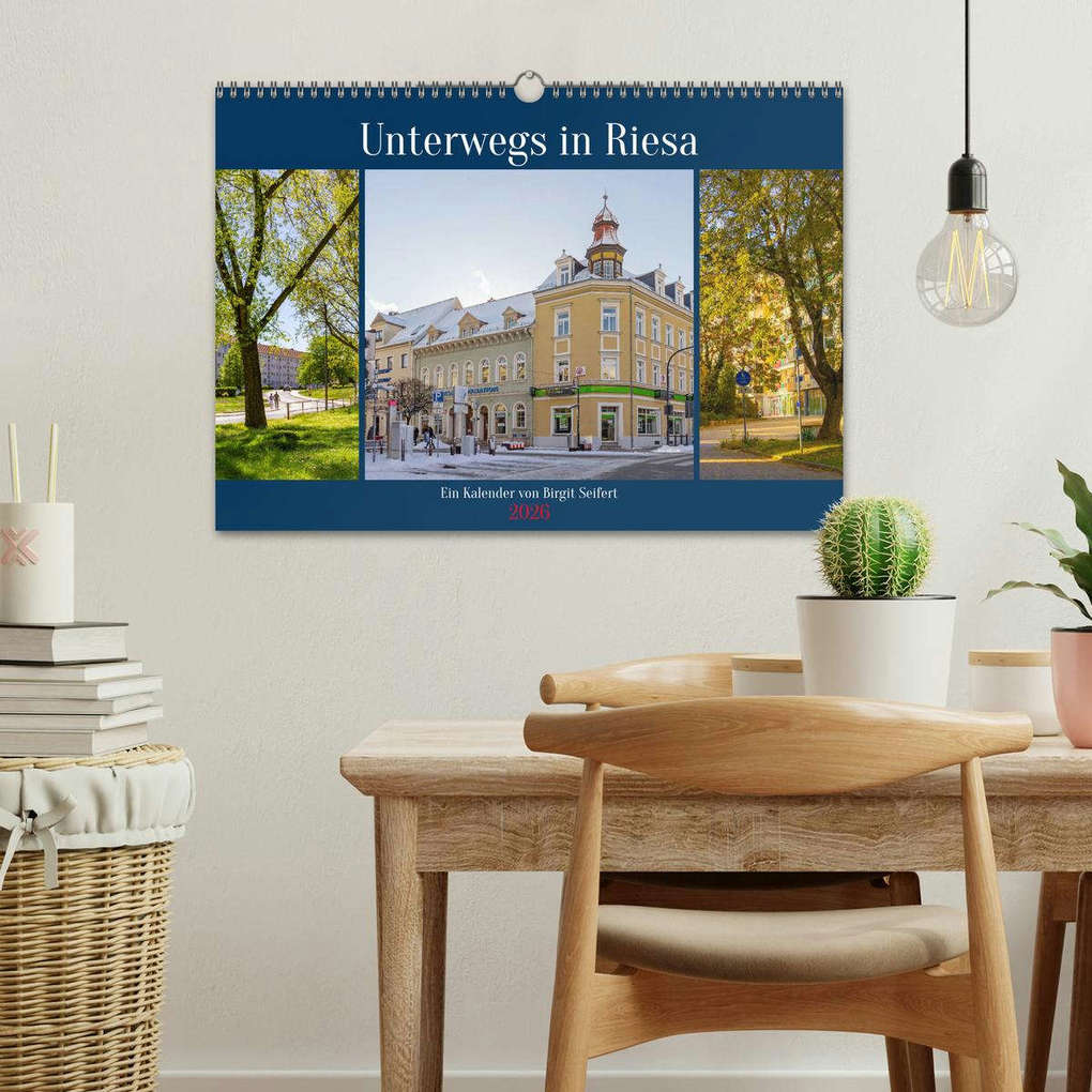 Weitere Ansicht: Unterwegs in Riesa (Wandkalender 2026 DIN A3 quer), CALVENDO Monatskalender | Birgit Harriette Seifert, Calvendo